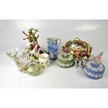 A group of late 19th and 20th century ceramics,
