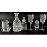 A large quantity of mainly Stuart Crystal glassware, to include wine glasses, liqueur glasses,