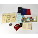 A collection of Masonic jewels and regalia relating to the Order of Women's Freemasons,