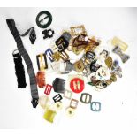 A quantity of costume jewellery to include beads, pearls, bangles, lockets, etc,