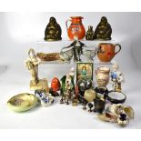 A quantity of collectible items, to include ceramics,