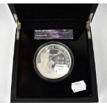 A 100th Anniversary of the First World War Outbreak Five Ounce Silver Proof Coin, dated 2014,