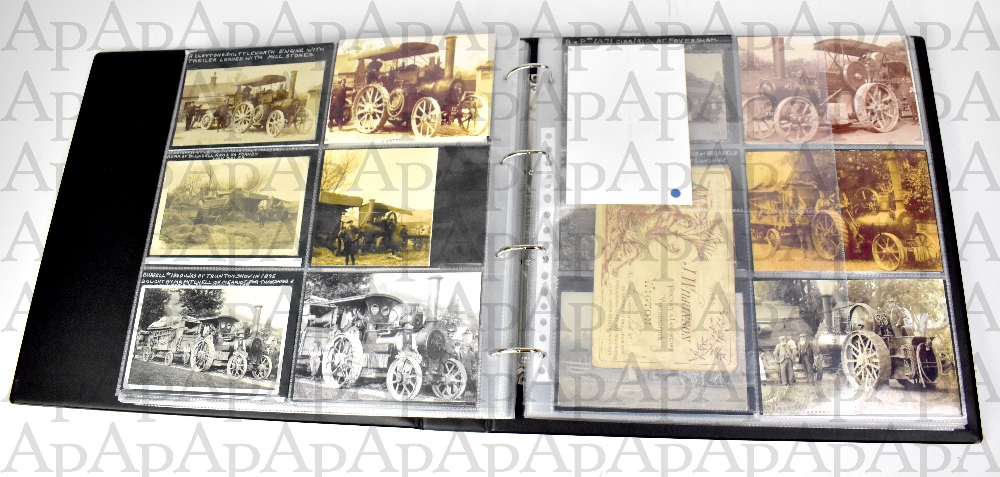 POSTCARD ALBUM; an album of vintage postcards and photographic images, - Bild 2 aus 6