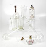 PHARMACEUTICAL INTEREST; a quantity of early 20th century pharmaceutical laboratory glass equipment,