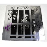 ROGER DALTREY; film soundtrack LP, 'McVicar', bearing the signatures of Roger Daltrey,