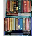 A quantity of Victorian and later periodicals in leather and cloth bound volumes,