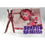 SHAFT; an original film poster 'Shaft's Big Score!',