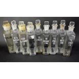 PHARMACEUTICAL INTEREST; a collection of early 20th century pharmaceutical bottles,