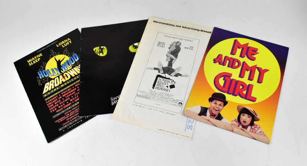 VARIOUS MUSICALS; several programmes, some bearing signatures,