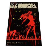 DC COMICS; 'Legion of Superheroes' No.63, bearing the signatures of Keith Giffen and Mike De Canlo.