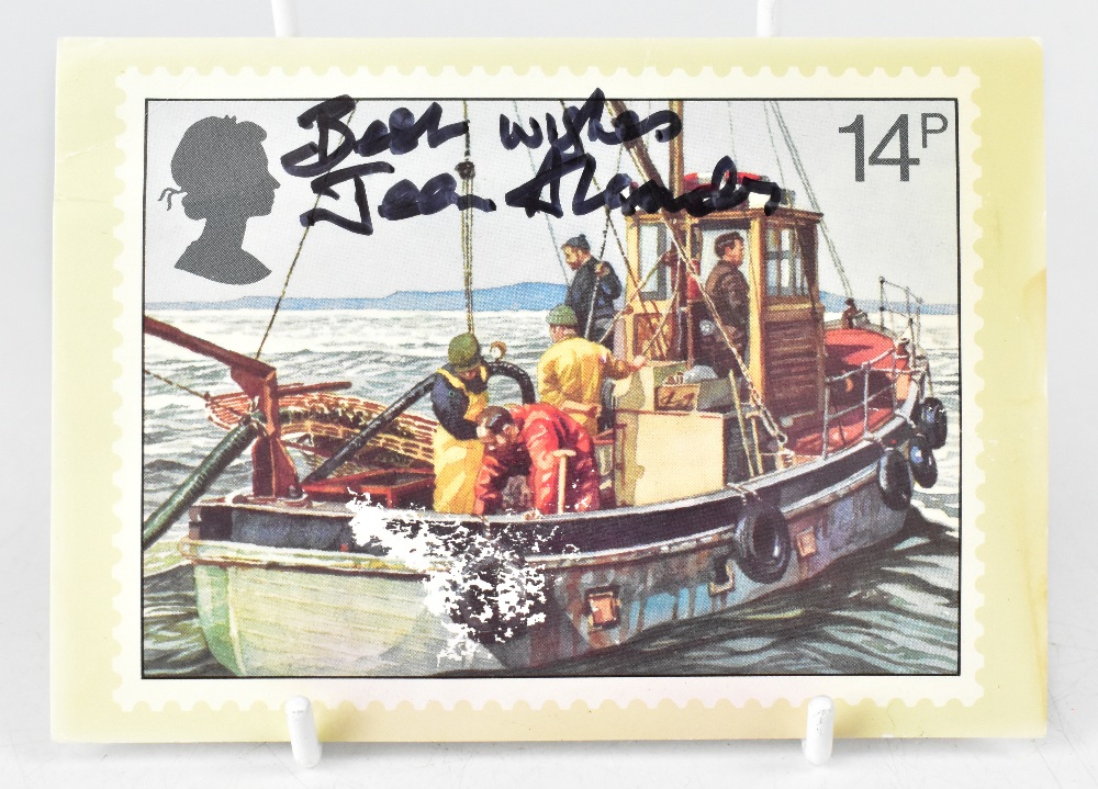 ROBERT POWELL; a first day cover bearing the actor's signature, - Bild 3 aus 3