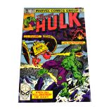 MARVEL COMICS; 'The Incredible Hulk', bearing the signature of Stan Lee.