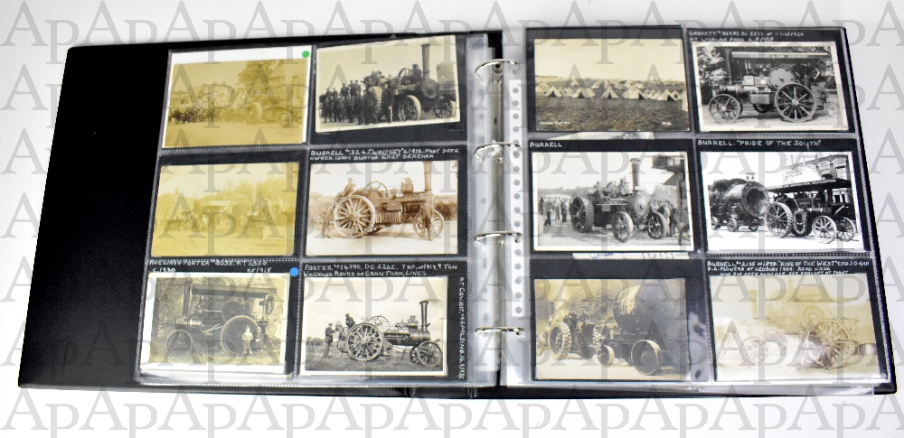 POSTCARD ALBUM; an album of vintage postcards and photographic images, - Image 2 of 6