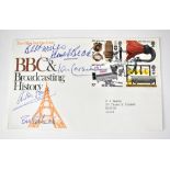 DAD'S ARMY; a 1972 first day cover bearing several signatures, including Ian Lavender,