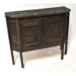 A Nigerian hardwood cabinet,