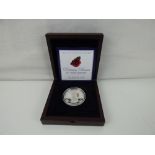 A Princess Diana 20th Anniversary silver proof $5 coin (925/1000) limited edition no.