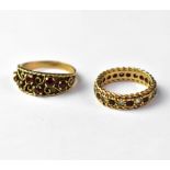 Two 9ct gold rings, comprising a 9ct gold Victorian-style ring,