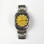 OMEGA; a gentlemen's 1970s stainless steel Seamaster automatic wristwatch,