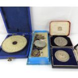 Various mixed collectibles to include a Fowler's cased calculator,