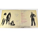 BLACK SABBATH; LP 'Paranoid', bearing signatures to interior gatefold.