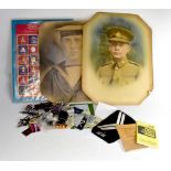 A collection of militaria, medals and ephemera,