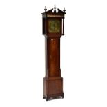 JOSEPH FINNEY OF LIVERPOOL; a George III mahogany thirty hour longcase clock,