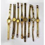 A quantity of wristwatches to include Lorus and Rotary.