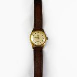 NEWMARK; a gentlemen's five-jewel crown wind wristwatch,