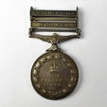 A General Service Medal 1962 with two clasps for Malay Peninsula and Borneo,