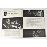 JAZZ; 'Jazz From Carnegie Hall' programme bearing the signature of Jay Jay Johnson.