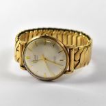 EVERITE; a gentlemen's Classic wristwatch with 9ct gold head,