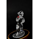 SWAROVSKI; an SCS 'Masquerade Harlequin' figure 2001, in original box with certificate, height 13cm.