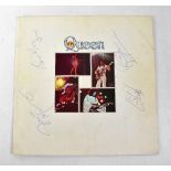 QUEEN; Summer Tour 1977 programme, bearing signatures.