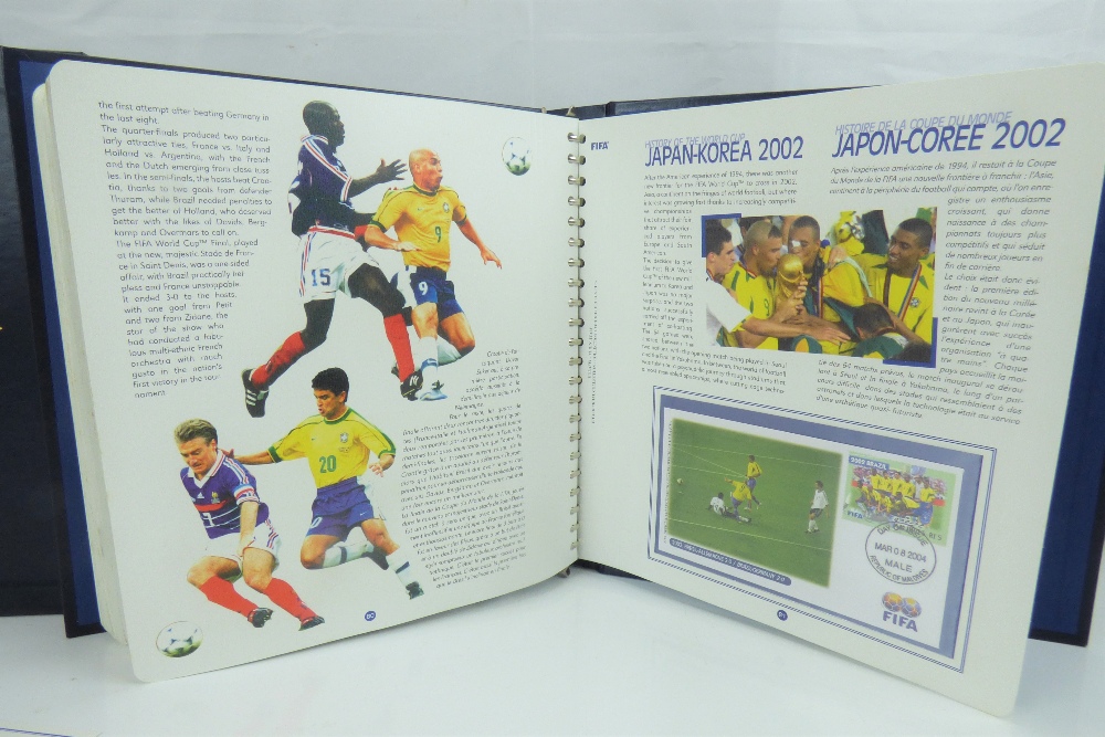 DANBURY MINT; a boxed presentation album for the FIFA 2004 Centennial Philatelic Collection, - Image 2 of 2