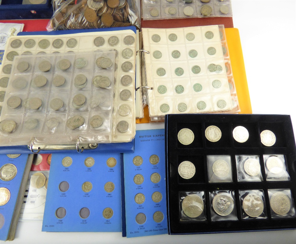 A large quantity of mixed coinage, mostly UK, to include decimal and pre-decimal examples, - Image 3 of 5