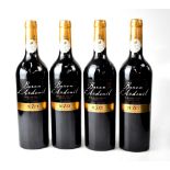 BARON D'ARDEUIL; four bottles of red Buzet 2009 (4).