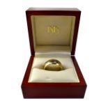 A contemporary design 18ct two-tone gold