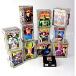 MARVEL; eleven boxed figures from the 'Marvel Mini Bust' range relating to the Avengers storyline,