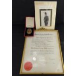 FOOTBALL ASSOCIATION; cased insignia for Order of Knighthood awarded to Sir Frederick Wall,