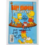 THE SIMPSONS; 'Bart Simpson Nature Boy', comic bearing the signature of Matt Groening.