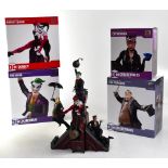 DC COLLECTIBLES; ' The Batman Rogues Gallery' limited edition multi-part statue diorama,