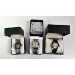 A Bradford Exchange 'Heroes on the Horizon' limited edition gentlemen's wristwatch,