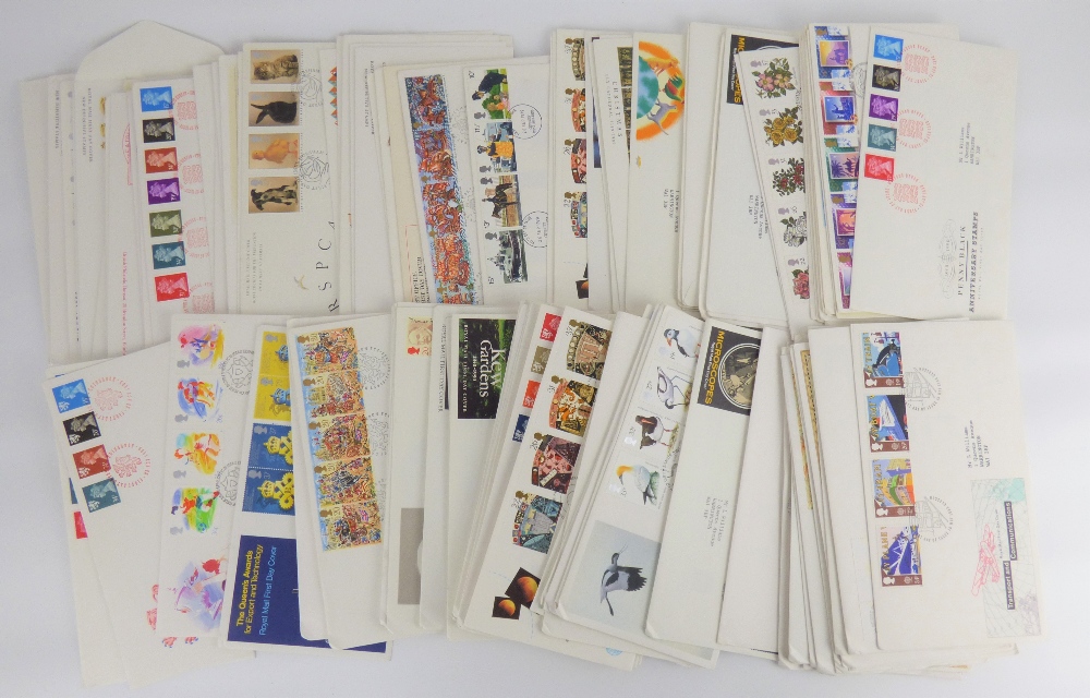 Approximately one hundred and ten first day covers from late 1980s to early 1990s.