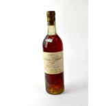A bottle of Chateau Climens Premier Cru Haut-Barsac, 1957, bottled at source, 1l.