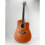 LORENZO; a full size acoustic six-string guitar from the Flame series, model no. FS2CVTAM.