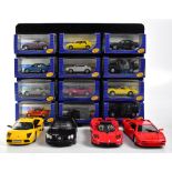 AMERICAN MINT; eleven Premium Edition diecast metal sports cars,