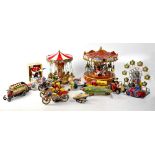 A World's Fair swing battery-operated carousel, a luxury music Ferris wheel,