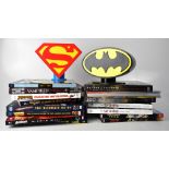 A small quantity of books relating to superhero characters,