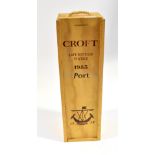 CROFT; a cased late bottled vintage 1983 port.