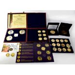 Various collectors' coins commemorating Princess Diana,